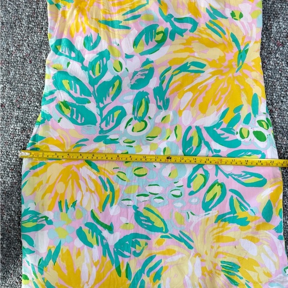 Lilly Pulitzer Chloe 1 Shoulder Pink Barbie Core Soft girl Silk Dress Corset - Picture 3 of 14